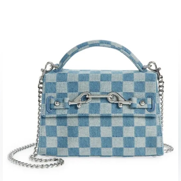 Rebecca Minkoff
Lou Small Checkered Denim Satchel - Picture 1 of 5